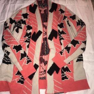 Thick Patterned Cardigan